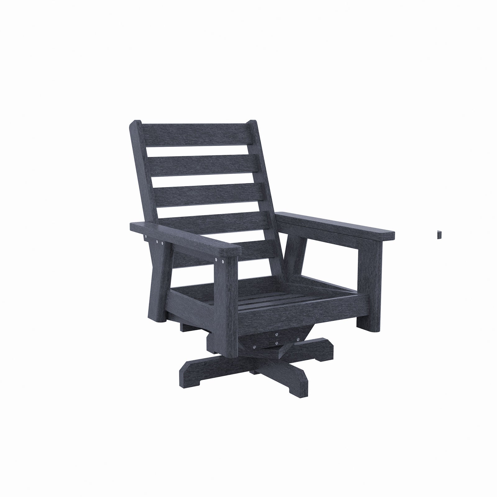 Charleston Highback Swivel Arm Chair Frame DSF294 | Distinctly Patio